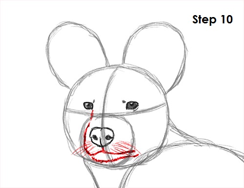 African Wild Dog Drawing 10 Draw African Wild Dog 10