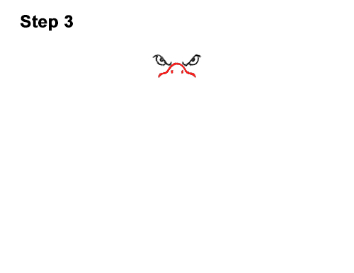 Draw a Bald Eagle 3 How to Draw Angry Cartoon Bald Eagle Flying Wings Talons 3