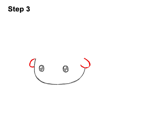 Draw a Cartoon Bison 3 How to Draw Cute Cartoon Bison Buffalo 3