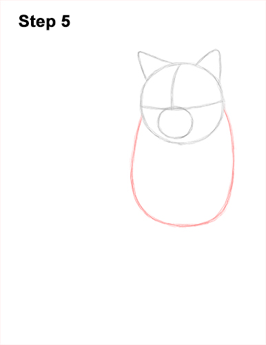 Draw British Shorthair Cat Sitting 5 How to Draw British Blue Shorthair Cat Sitting 5