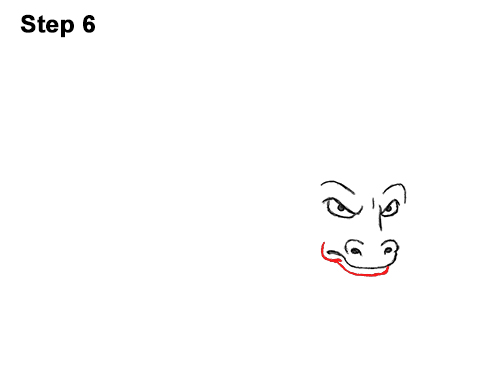 Draw Angry Cartoon Bull 6 Draw Angry Mean Big Charging Cartoon Bull 6