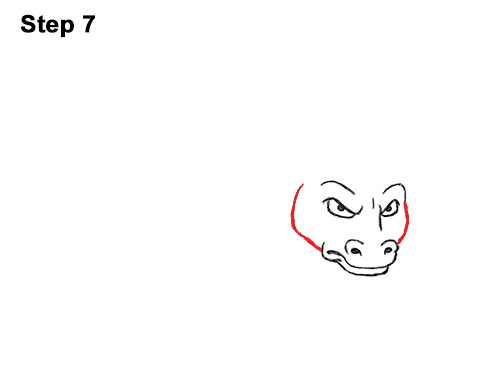 Draw Angry Cartoon Bull 7 Draw Angry Mean Big Charging Cartoon Bull 7