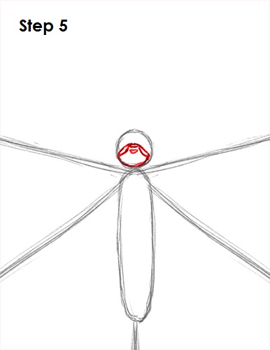 Draw Butterfly 5