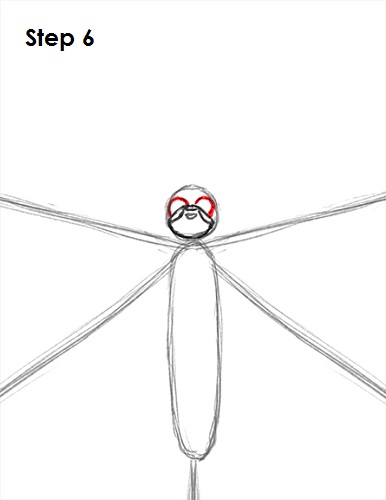 Draw Butterfly 6