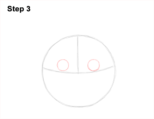 How to Draw a Tabby Kitty Cat Head Detail 3