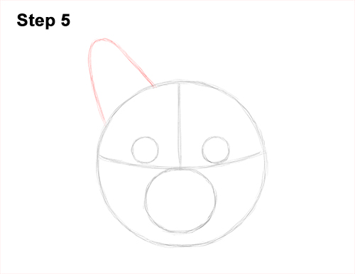 How to Draw a Tabby Kitty Cat Head Detail 5