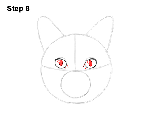 Draw a Tabby Cat Kiten Head 8 How to Draw a Tabby Kitty Cat Head Detail 8