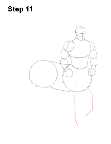 How to Draw a Centaur Horse Human Mythology 11