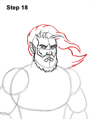 How to Draw a Centaur Horse Human Mythology 18