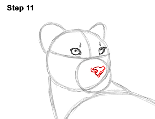 How to Draw a Cheetah Standing Side 11