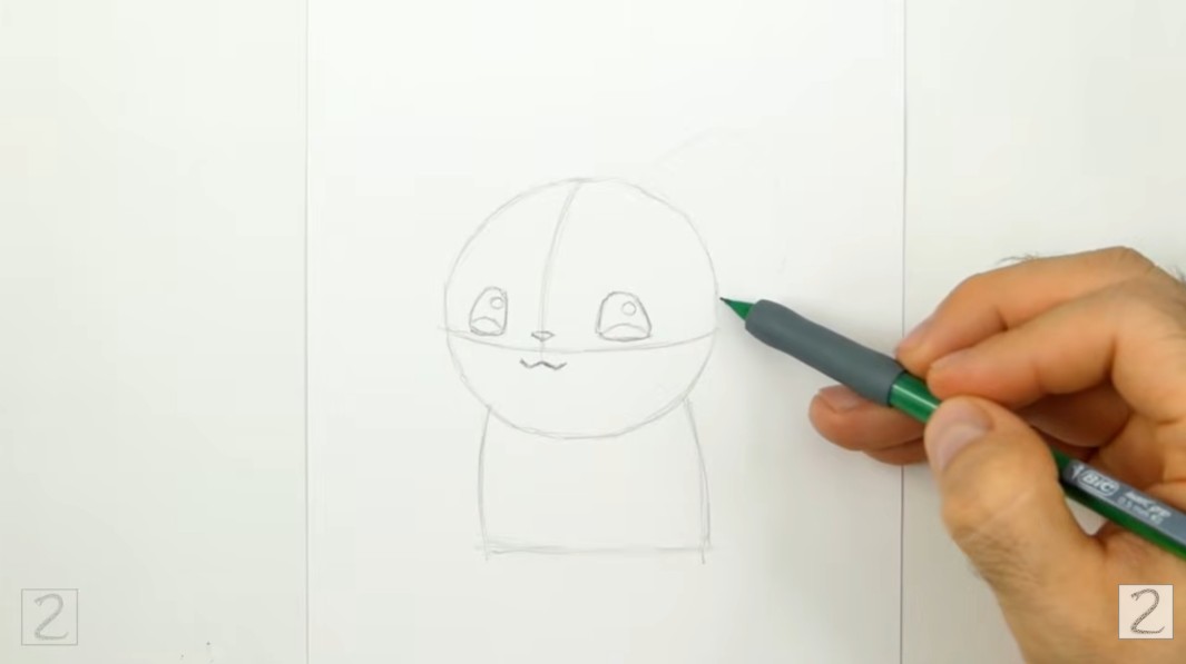 How to Draw Chibi Mouse Facial Features
