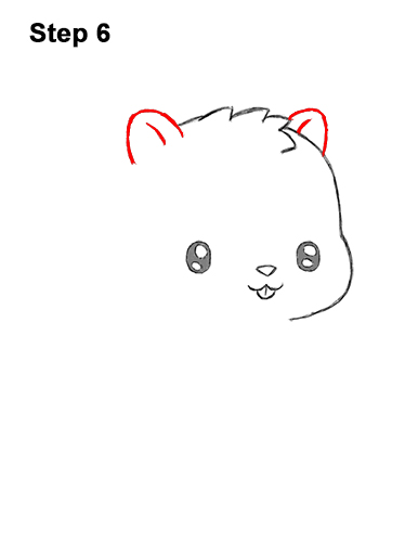 Draw a Cartoon Chipmunk 6 How to Draw Cute Cartoon Chipmunk 6