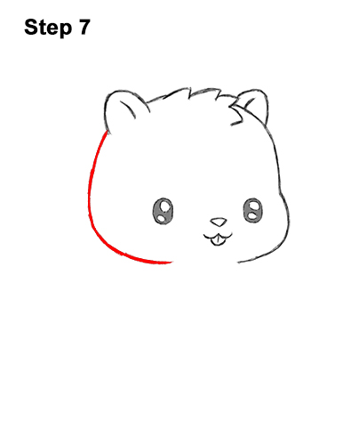 Draw a Cartoon Chipmunk 7 How to Draw Cute Cartoon Chipmunk 7
