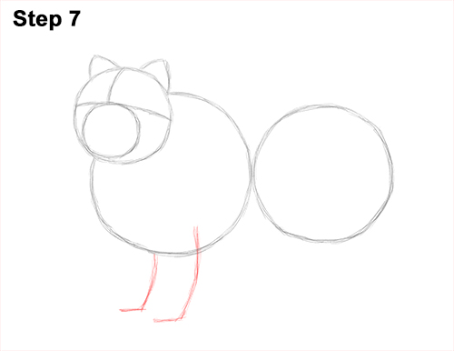 How to Draw Cute Chow Chow Puppy Dog 7