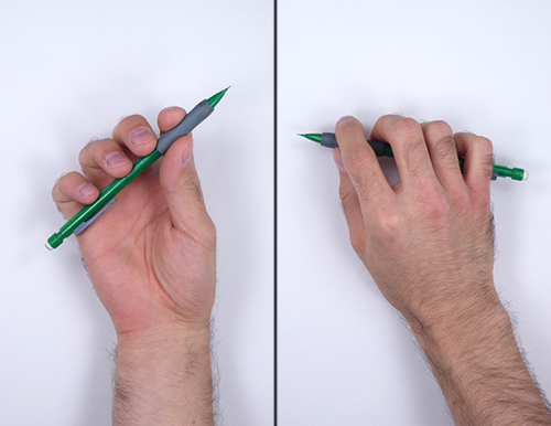 How to Draw a Circle Tutorial hold the pencil How to Draw a Circle Easy Simple Beginner Basic Art Fundamental Hold Pencil Hand