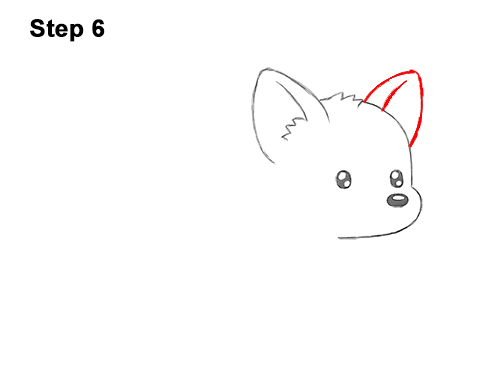 How to Draw Cute Cartoon Corgi Puppy Dog Chibi Kawaii 6