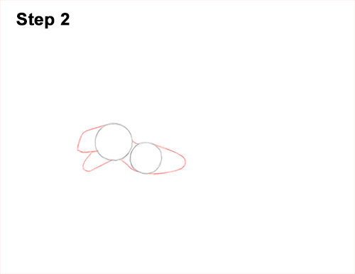 Draw a Dimorphodon Flying 2 How to Draw a Dimorphodon Flying Dinosaur Pterosaur 2