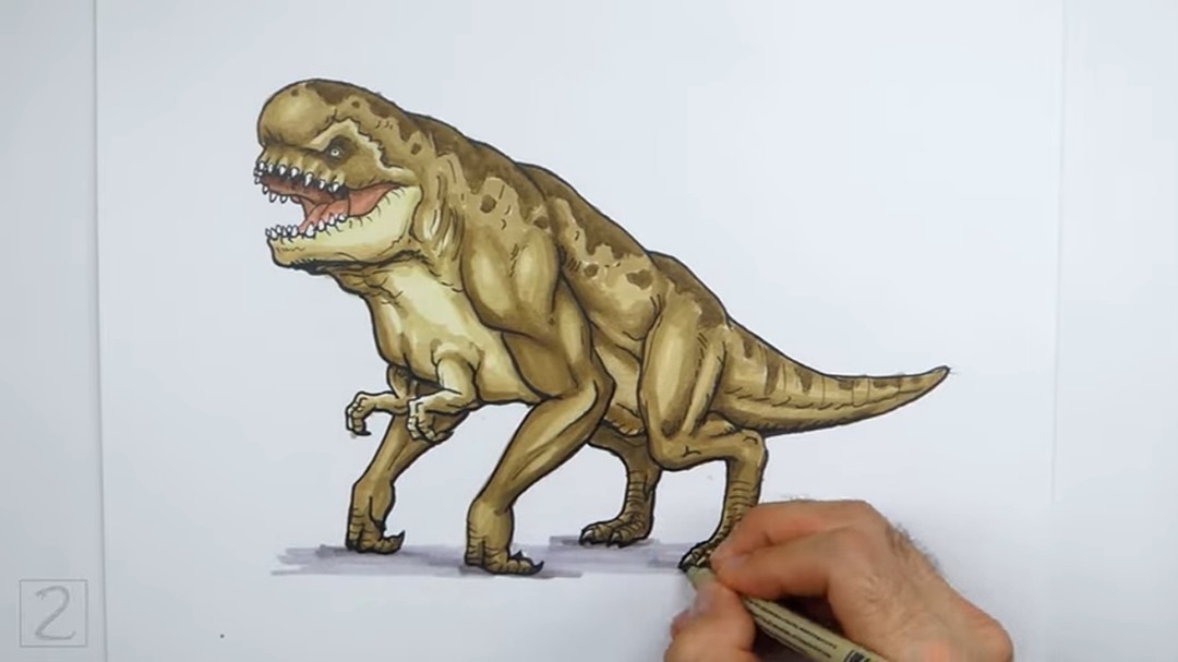 How to Draw Distortus Rex Coloring