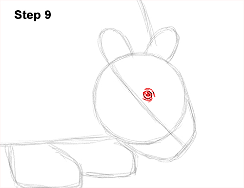 How to Draw a Doedicurus Glyptodon 9