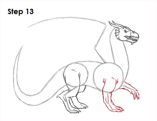 Dragon Drawing 13 Draw Dragon 13