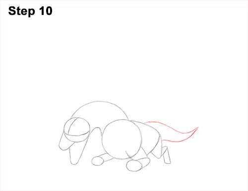 How to Draw Dragon Flying Fire Wings Flames 10
