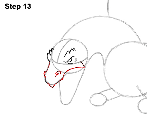 Draw a Dragon Flying Fire 13 How to Draw Dragon Flying Fire Wings Flames 13