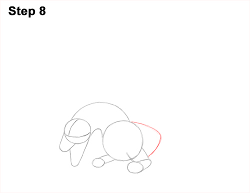 How to Draw Dragon Flying Fire Wings Flames 8