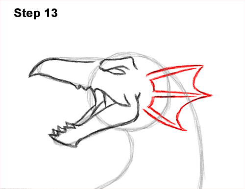 Draw Mythical Sea Dragon 13 How to Draw Water Dragon Fictional 13