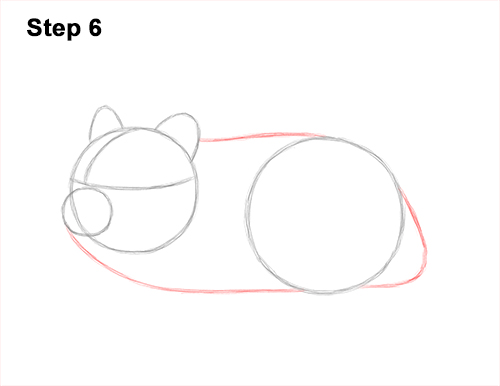 Draw a Striped Dwarf Hamster 6 How to Draw a Russian Winter White Dwarf Hamster 6