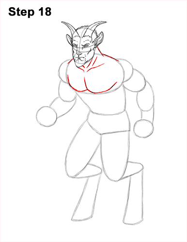 Draw Faun Satyr 18 How to Draw Mythical Mythology Faun Satyr 18