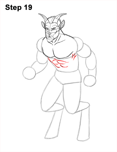 Draw Faun Satyr 19 How to Draw Mythical Mythology Faun Satyr 19