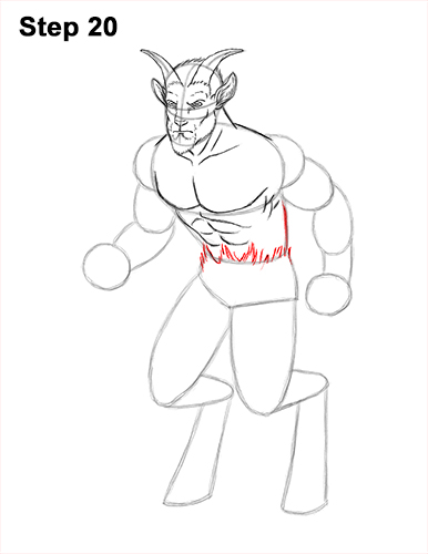 Draw Faun Satyr 20 How to Draw Mythical Mythology Faun Satyr 20