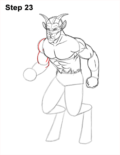 Draw Faun Satyr 23 How to Draw Mythical Mythology Faun Satyr 23