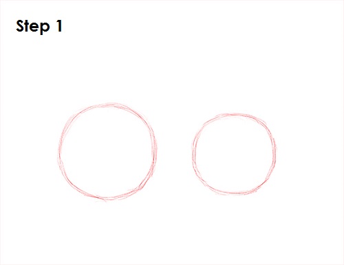 Ferret Drawing Step 1 Draw Ferret 1