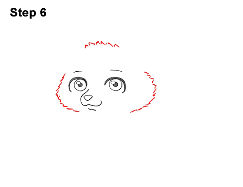 Draw Cute Cartoon Fox 6 Draw Cute Cartoon Red Fox Chibi Little Mini 6