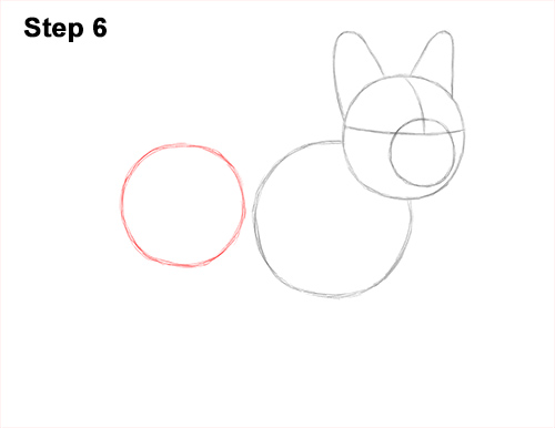 How to Draw French Bulldog Frenchie Puppy Dog 6