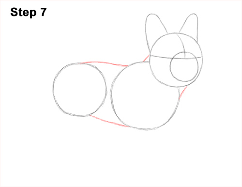 How to Draw French Bulldog Frenchie Puppy Dog 7