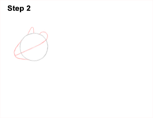 How to Draw a Mongolian Gerbil Standing 2
