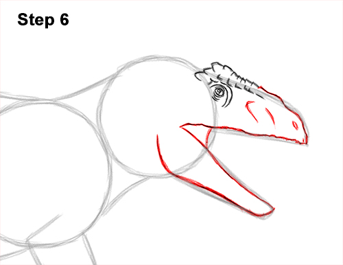 How to Draw a Giganotosaurus Dinosaur from Jurassic World Dominion 6