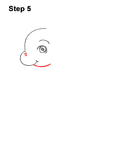 Draw a Cute Cartoon Giraffe 5 How to Draw a Cute Cartoon Giraffe Chibi Kawaii 5