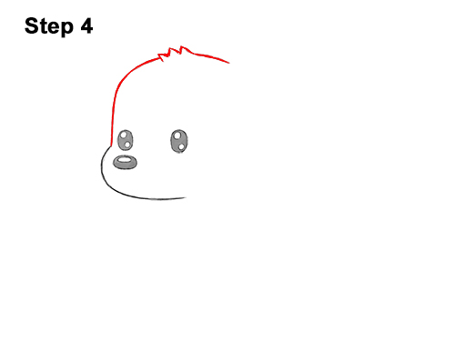 How to Draw a Cute Cartoon Golden Retriever Puppy Dog Chibi Kawaii 4