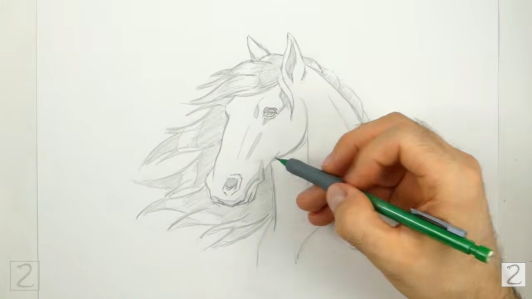 Begin Shading Horse How to Begin Shading a Horse
