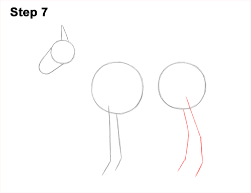 How to Draw a Brown Horse Color Side View 7