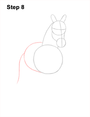 Draw Horse Running Forward 8 How to Draw Horse Running Front Forward 8