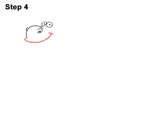 Draw Funny Goofy Cartoon Horse 4
