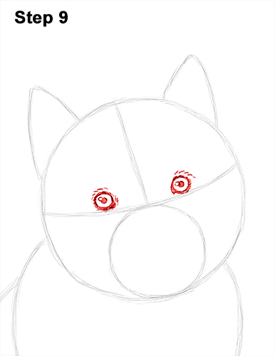 Husky Puppy Drawing 9 Draw Husky Puppy Dog 9