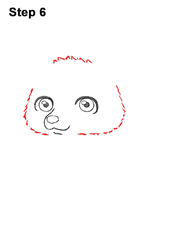 Draw a Cartoon Husky Dog 6 How to Draw a Cute Chibi Little Mini Cartoon Husky Puppy Dog 6
