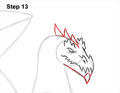 Draw an Ice Dragon 13 How to Draw a Cold Winter Ice Dragon 13