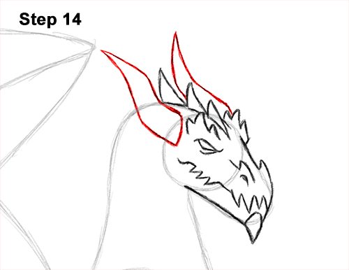 Draw an Ice Dragon 14 How to Draw a Cold Winter Ice Dragon 14