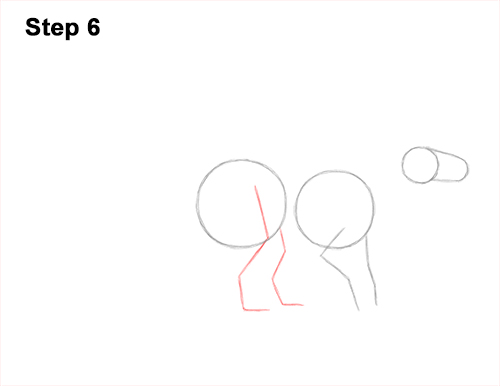 Draw an Iguanodon Dinosaur 6 How to Draw an Iguanodon Dinosaur Side 6
